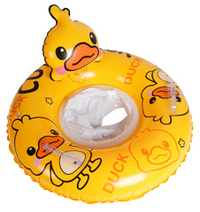 AirTime™ Kids Inflatable Duck Swim Ring with Seat 56cm - Ages 1-2yrs