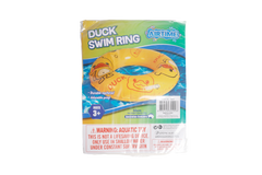 AirTime™ Kids Inflatable Duck Swim Ring 50cm - Ages 3+