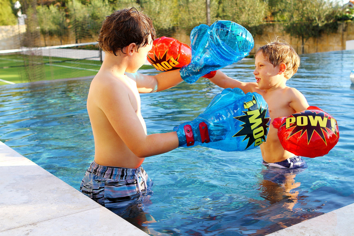 AirTime™ Inflatable Boxing Gloves Pool Game - 2 Sets