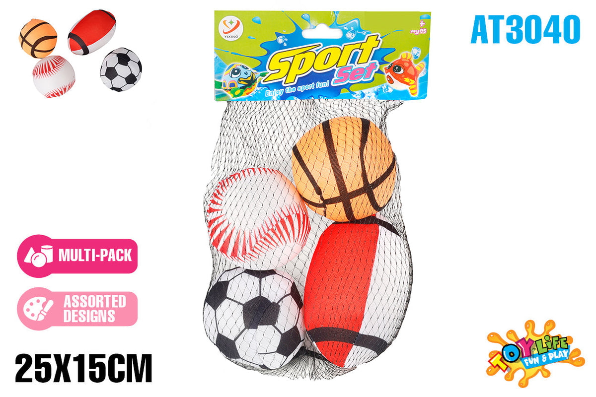 AirTime™ Water Splash Balls 4pc 25cm - Ages 3+