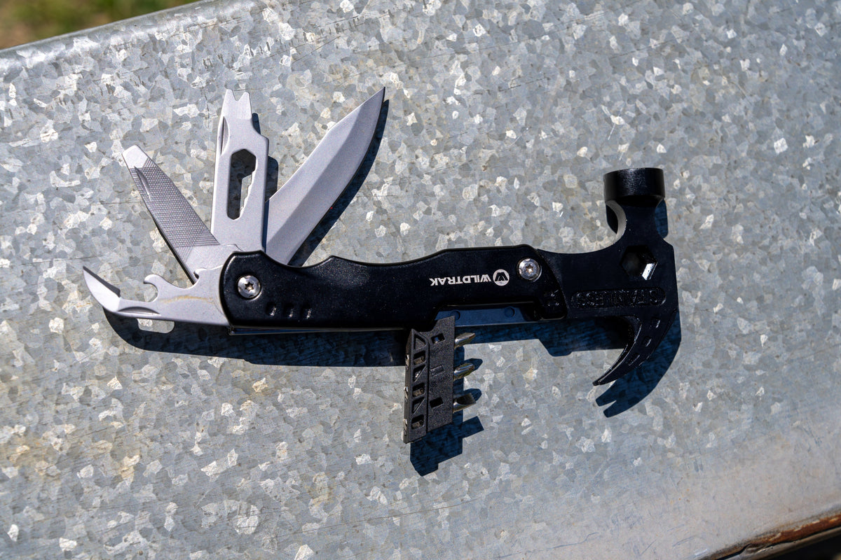 Wildtrak™ 14 in 1 Multi Function Tool with Hammer and Carry Bag