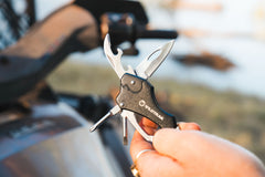 Wildtrak™ 6 in 1 Multi Function Tool Key Ring with Army Knife