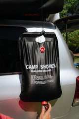 20 Litre Portable Camping Solar Shower with Carry Handle