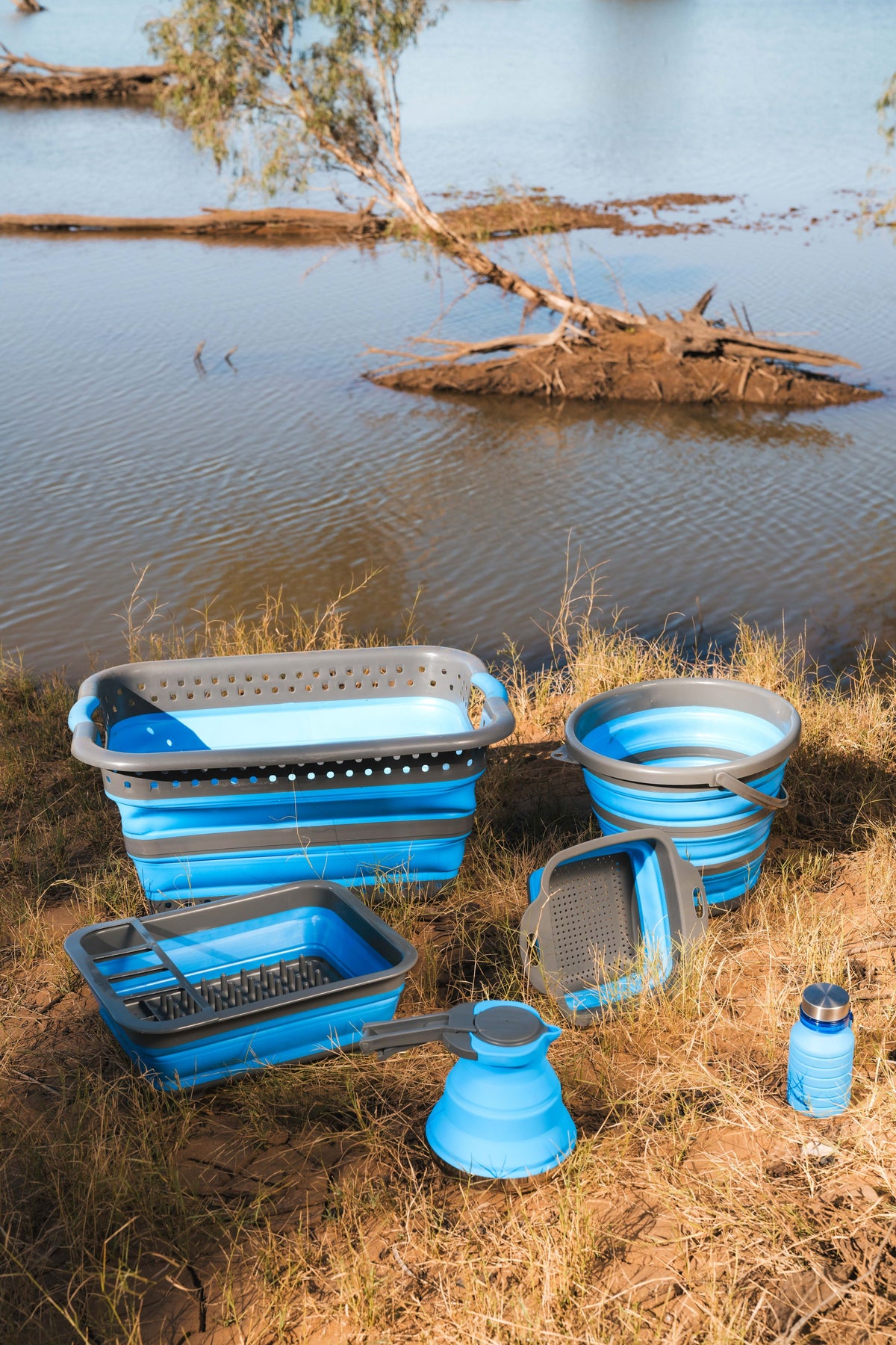 Collapsible 9 Litre Washing Up Bucket - Expanda Range