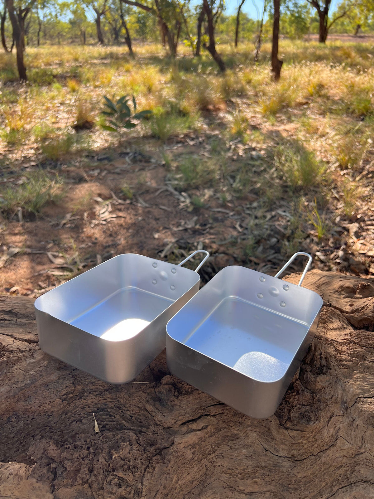 2 Piece Nesting Aluminium Mess Kit