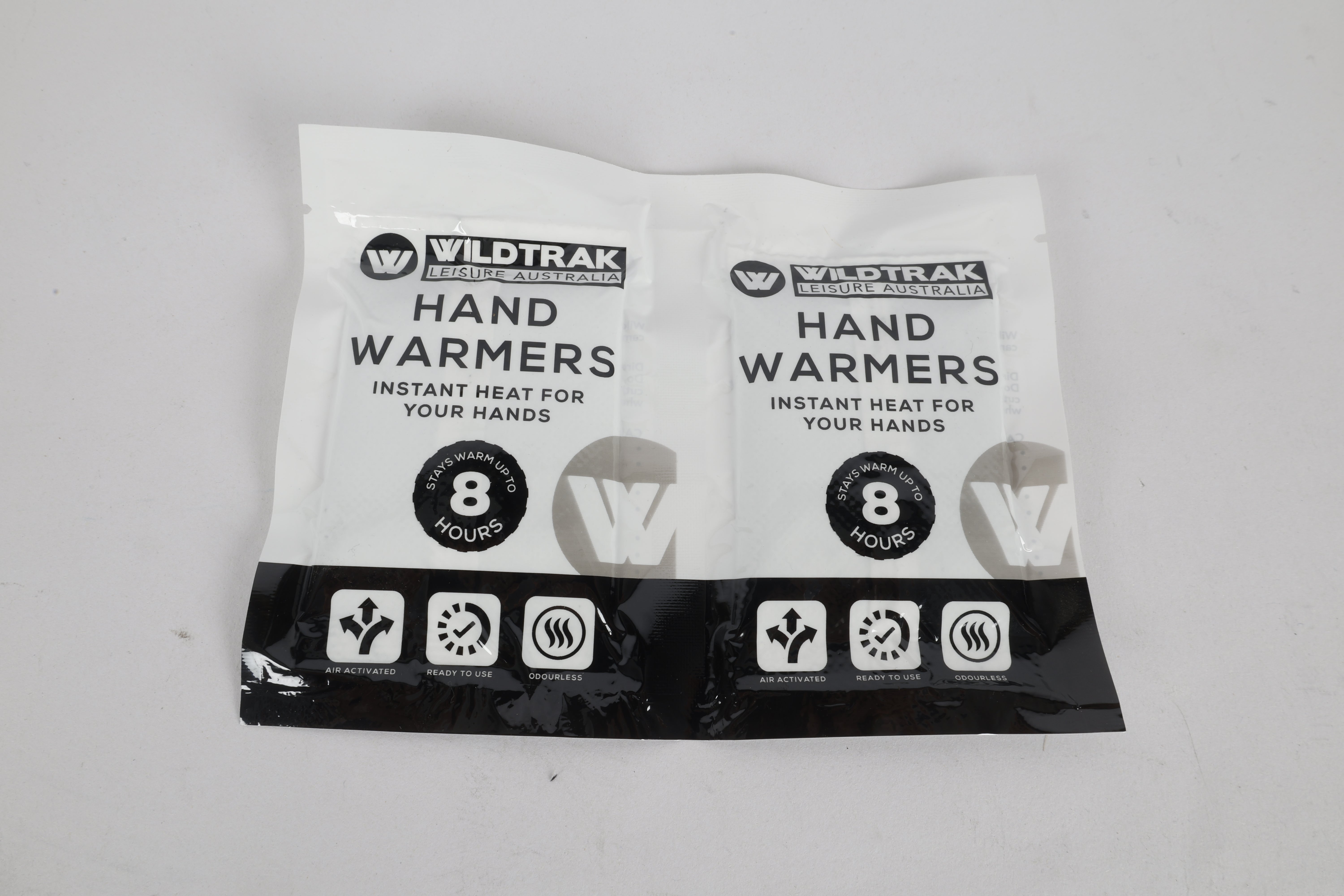 2PC INSTANT HEAT HAND WARMERS