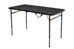 Wildtrak™ Bi-Fold Black Camp Table with Carry Handle 100x51x71cm