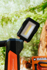 Wildtrak™ Spotlight, Rechargeable, 9 Light Modes, Flexi LED COB Light, Built-in Power Bank with USB-C Lead, Shockproof and Water Resistant