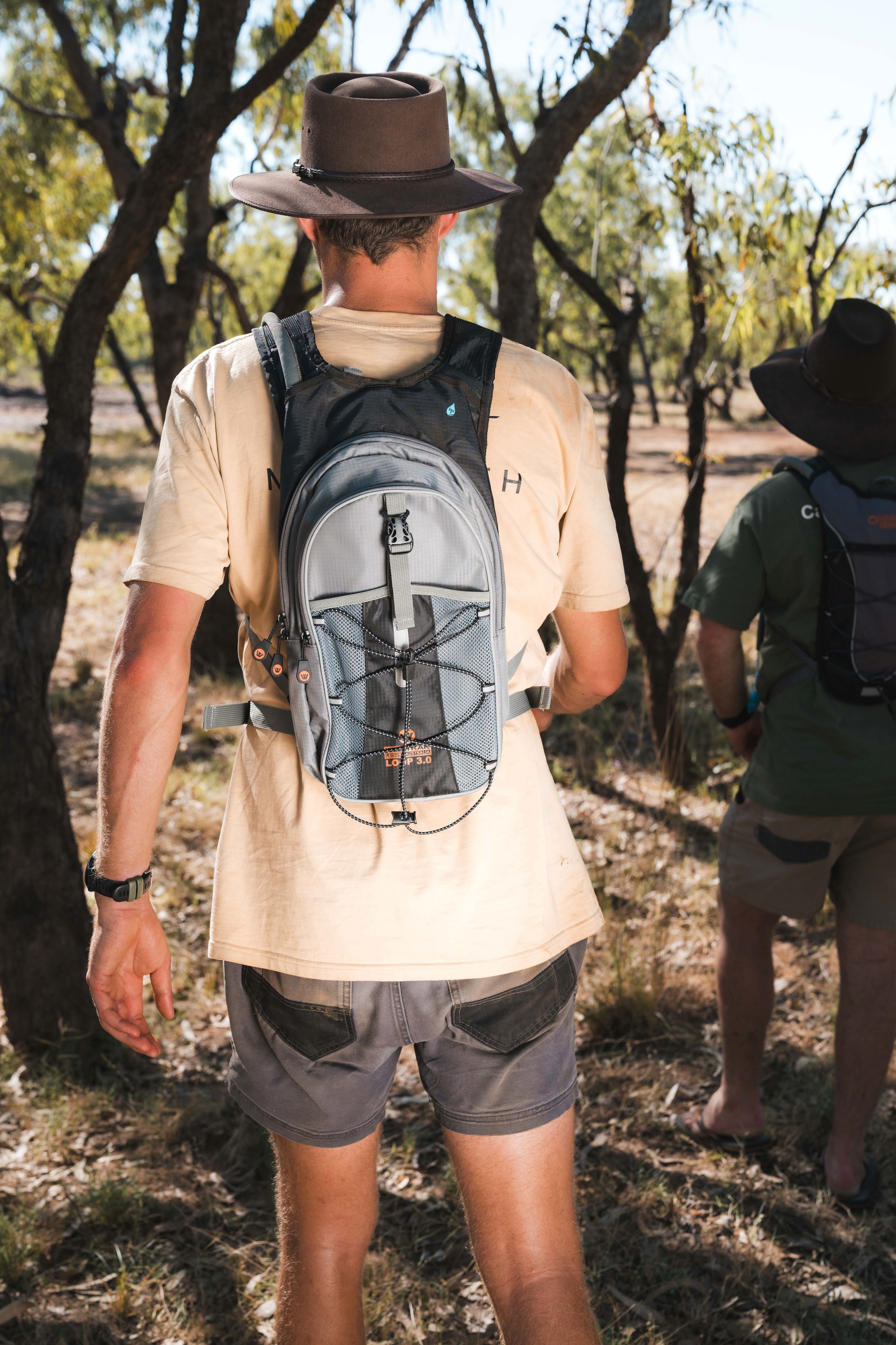 Wildtrak™ Trekker 3L Loop Hydration Backpack with Adjustable Chest and Shoulder Straps, Zipped Storage Pockets