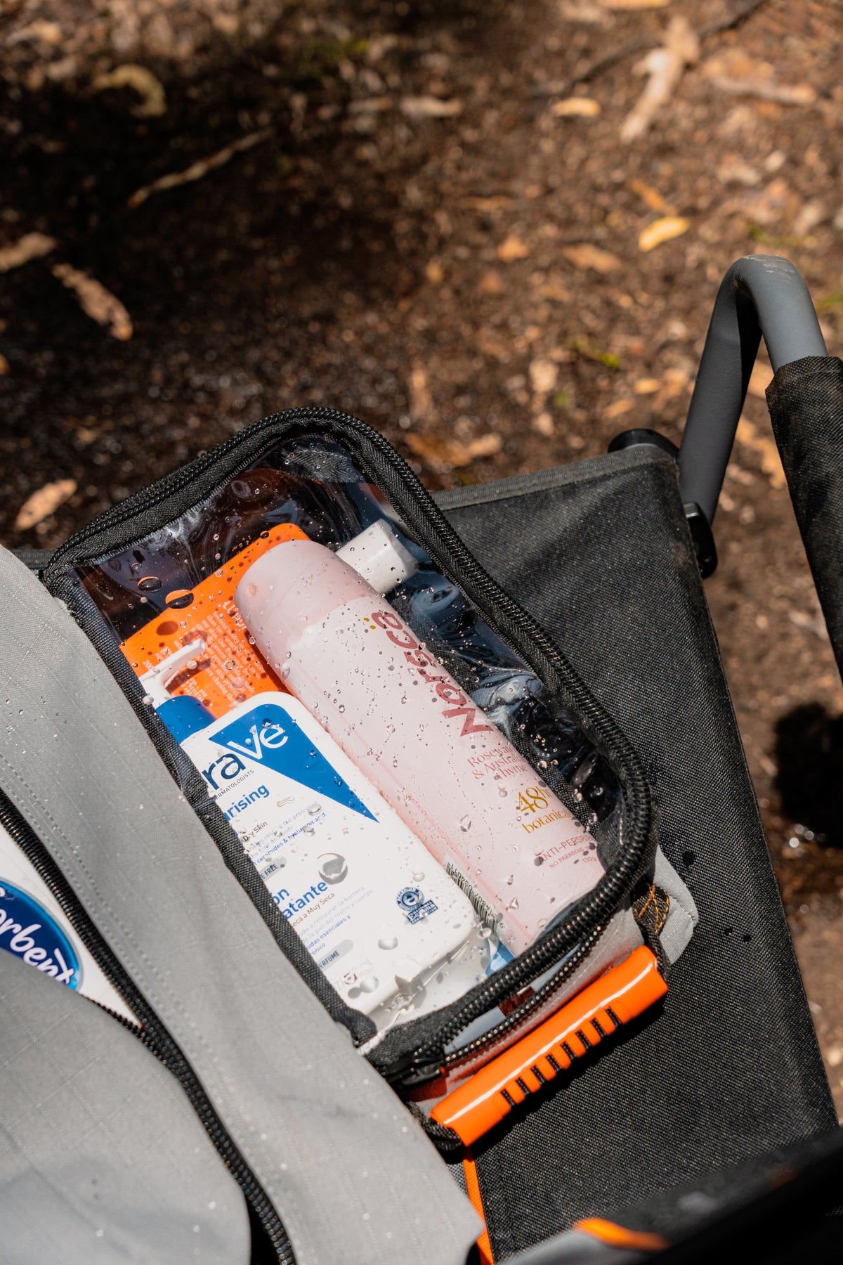 Wildtrak™ Small Clear Top Storage Bag for Camping and 4WD Off-Roading - Heavy-Duty 400GSM Ripstop Canvas