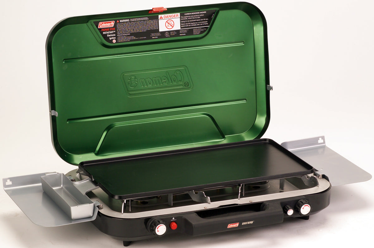 Coleman Eventemp 3 Burner Stove With Griddle