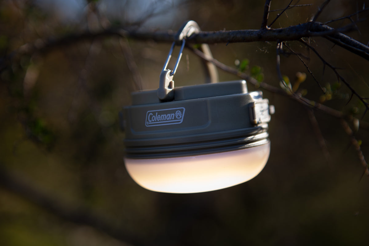 Coleman™ Rechargeable Lithium Ion Swagger Lantern 250 Lumens, Durable, Lightweight, Compact, Water Resistant