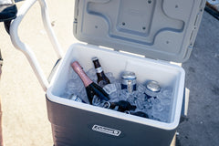 Coleman™ Extreme Cooler 38L Grey with Heavy Duty Wheels and Towing Handle