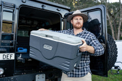 Coleman™ Extreme Cooler 44L Grey Chest Style cooler with Heavy Duty Carry Handles