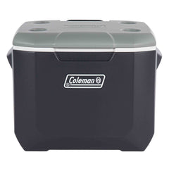 Coleman™ Extreme Daintree Cooler 57L Grey with Heavy Duty Wheels Retractable Towing Handle and Side Carry Handles