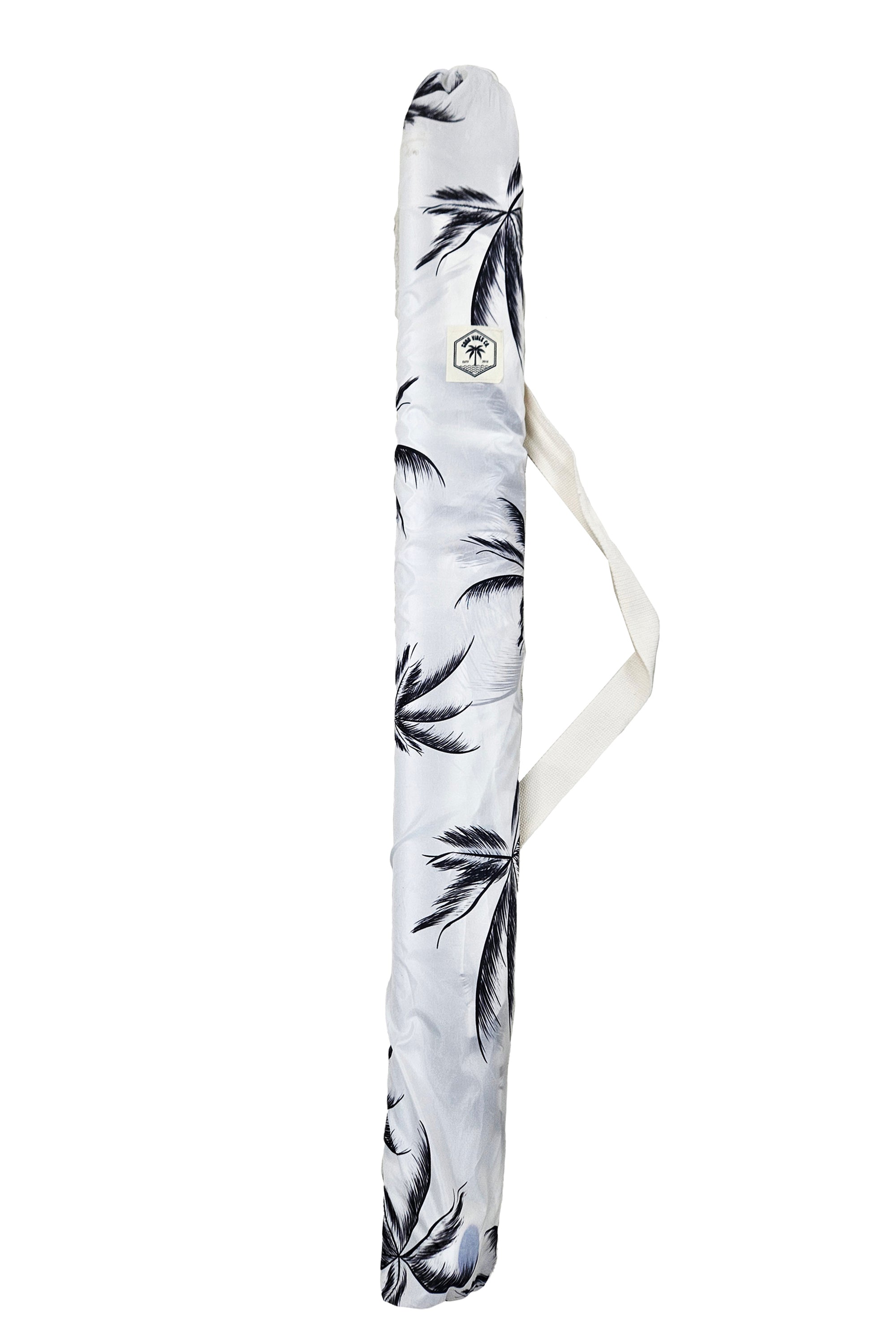 Good Vibes™ 1.8m Beach Umbrella with Carry Bag, Shoulder Strap - Havana