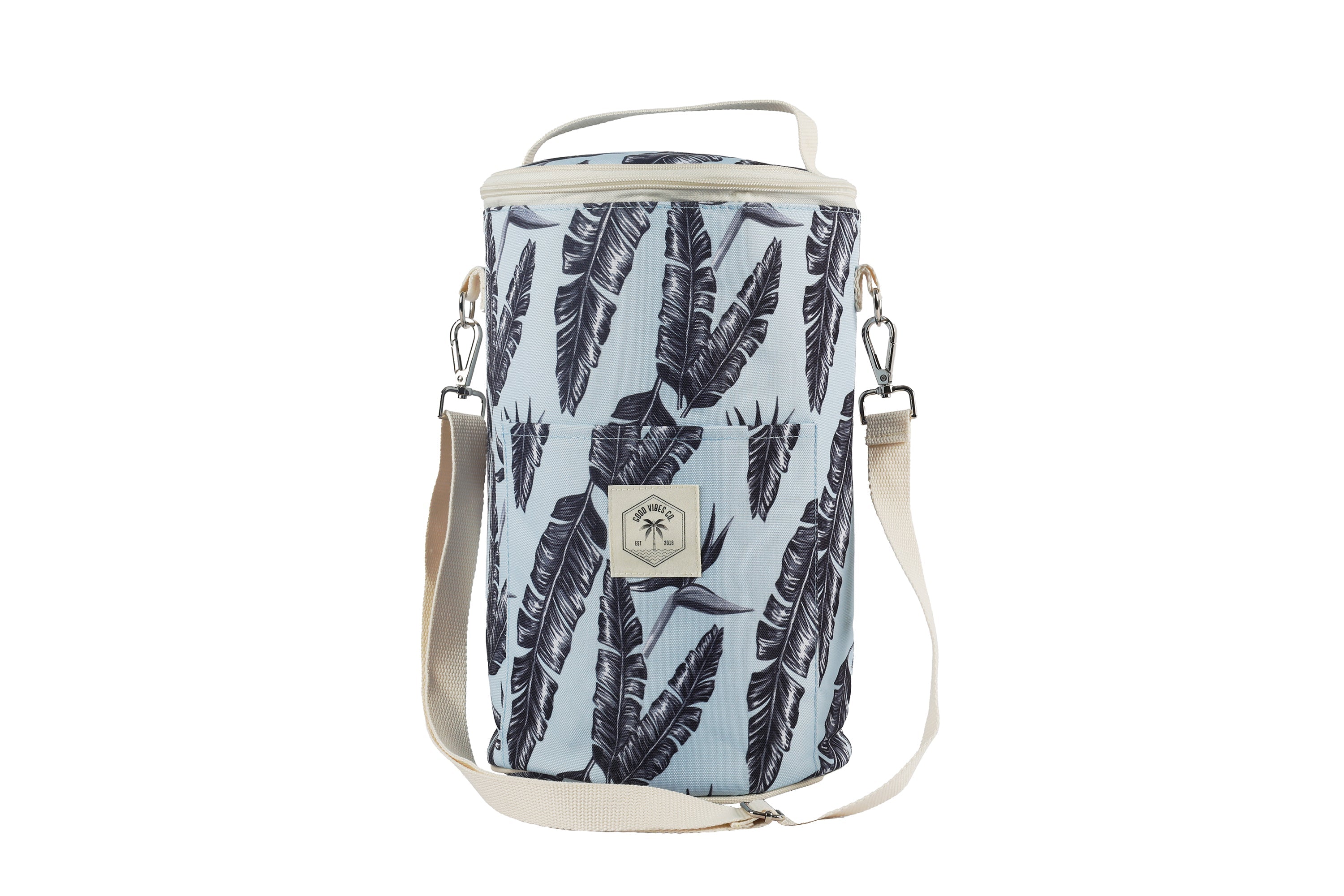 Good Vibes™ Insulated Barrel Cooler Bag with Shoulder Strap - Sorrento