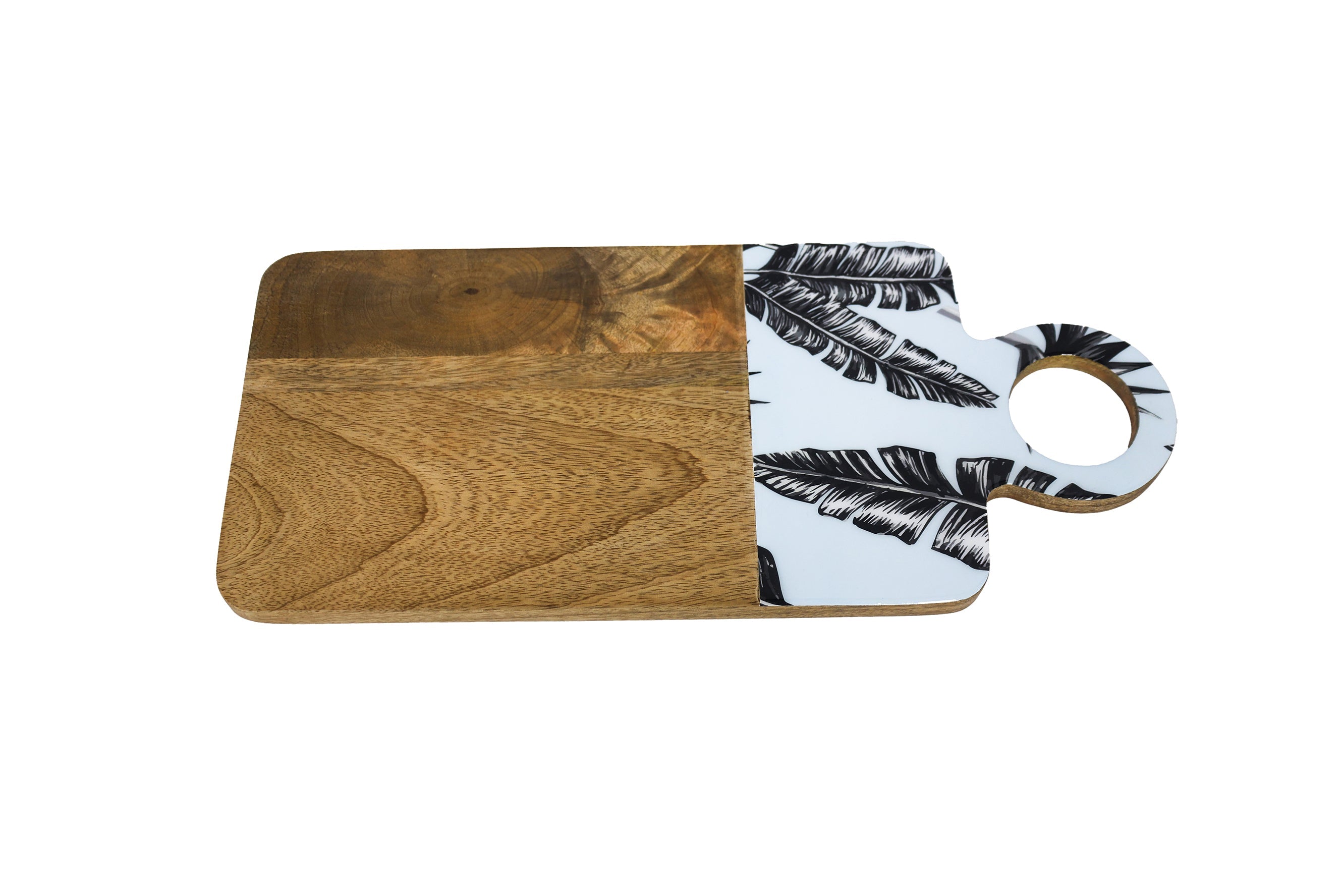 Good Vibes™ Mango Wood & Enamel Serving Board 46cm - Sorrento