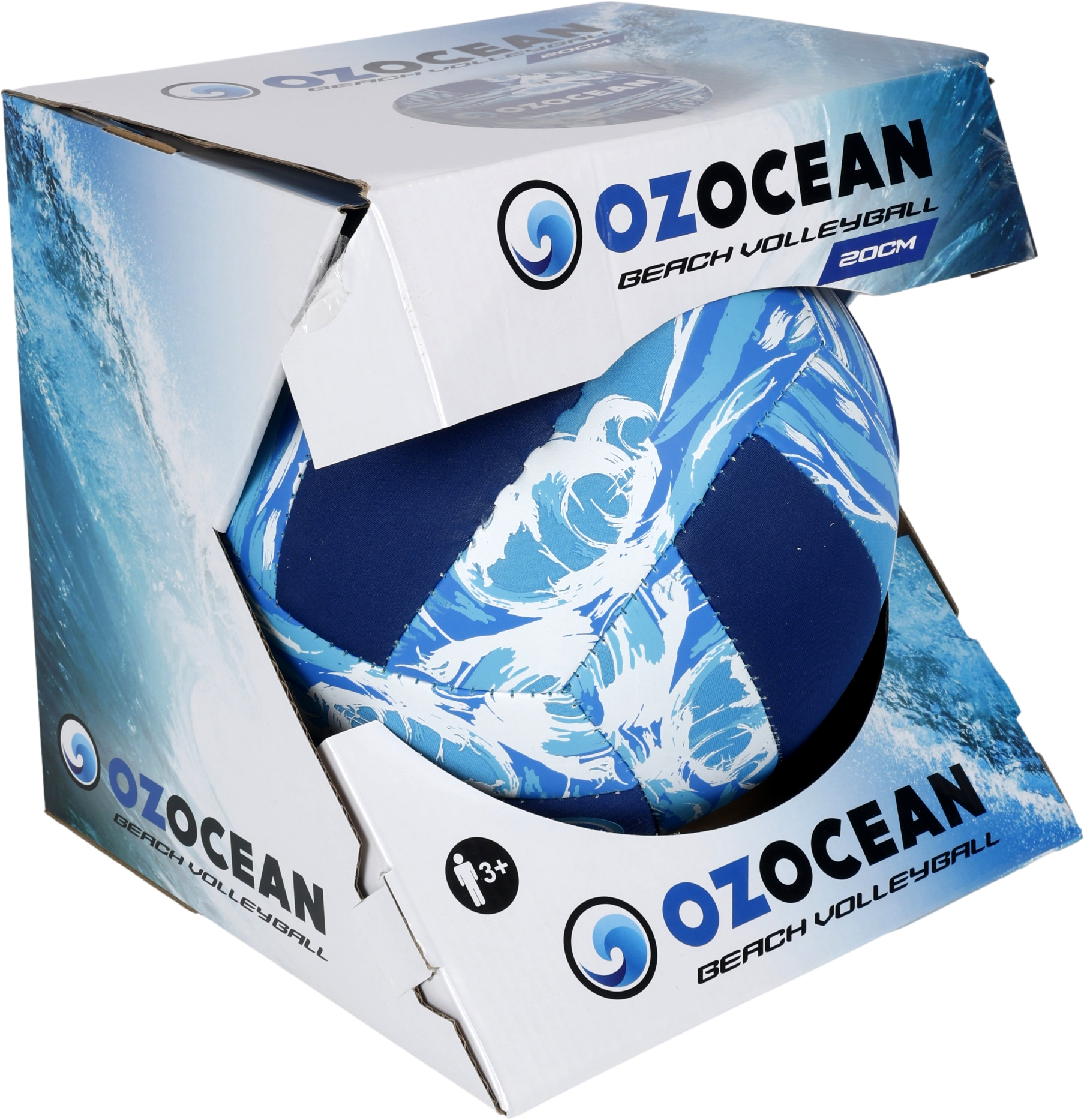 OzOcean Neoprene Beach Volley Ball 20cm Ages 3+