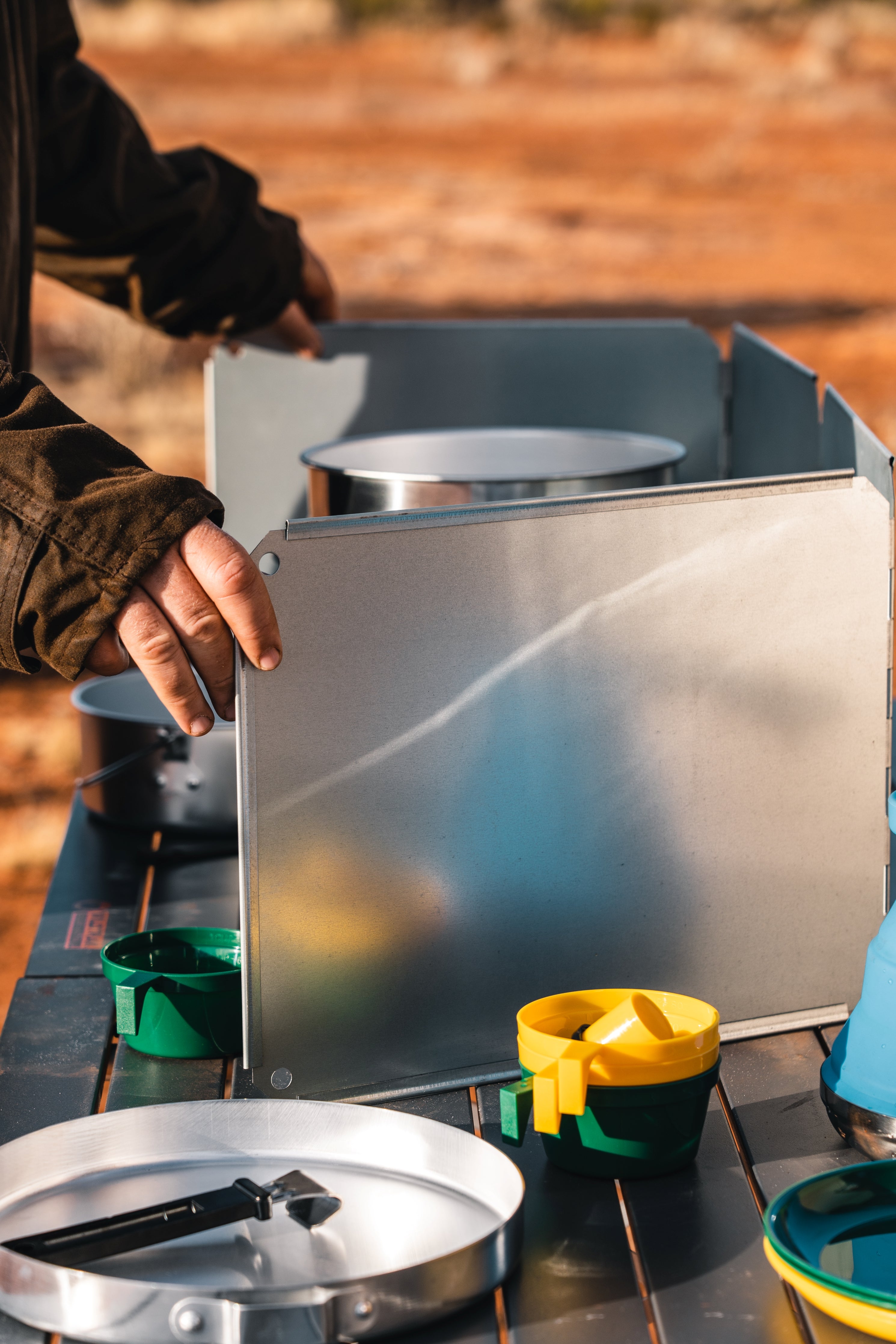 4 SIDED CAMP FIRE WINDSHIELD