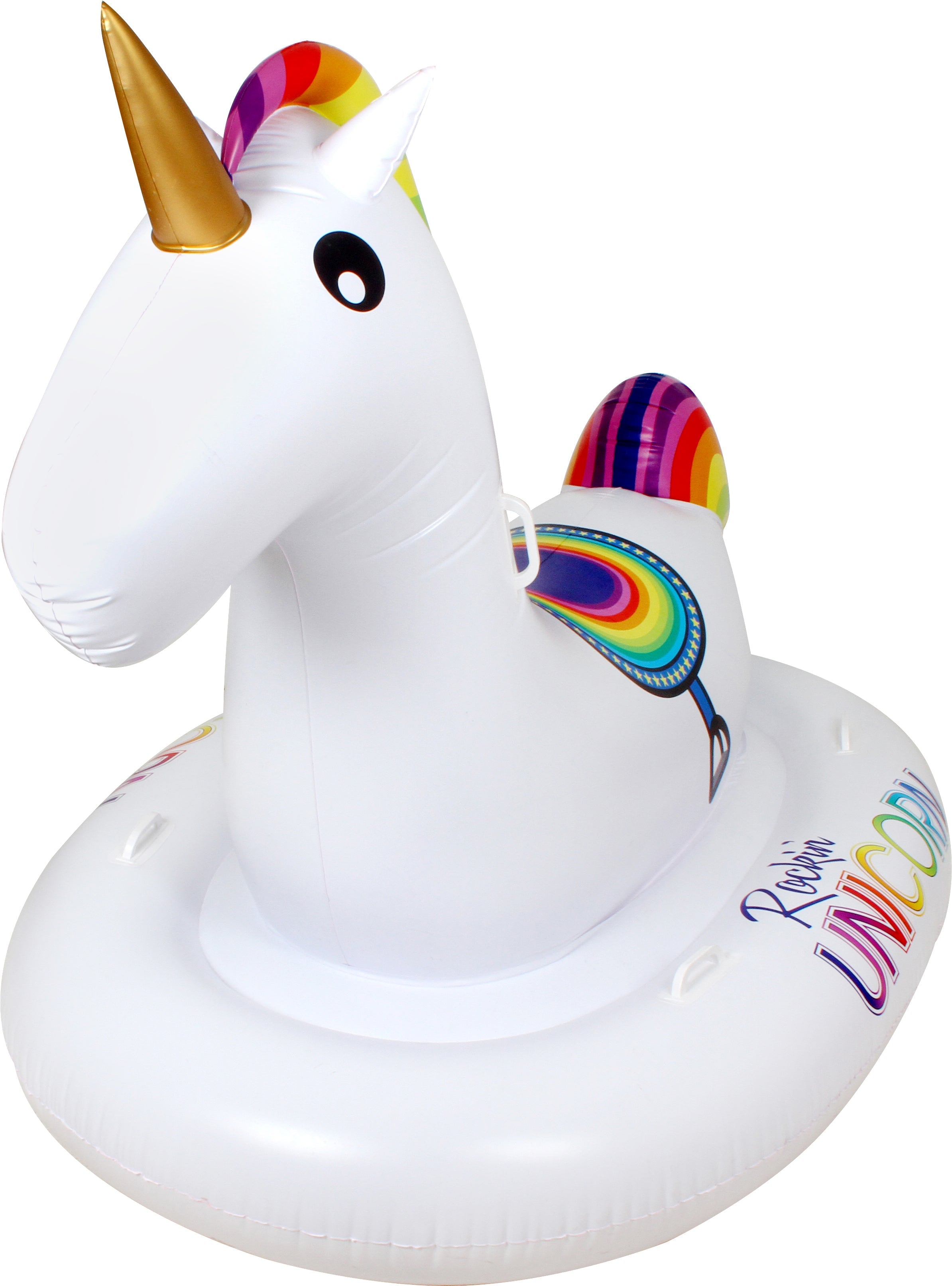 AirTime™ Extra Large Rocking Unicorn with Handles 215x126x141cm