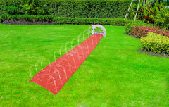 AirTime™ Shark Waterslide 5m, Sprays Water, Connects to Hose 500x155x78cm - Ages 3+