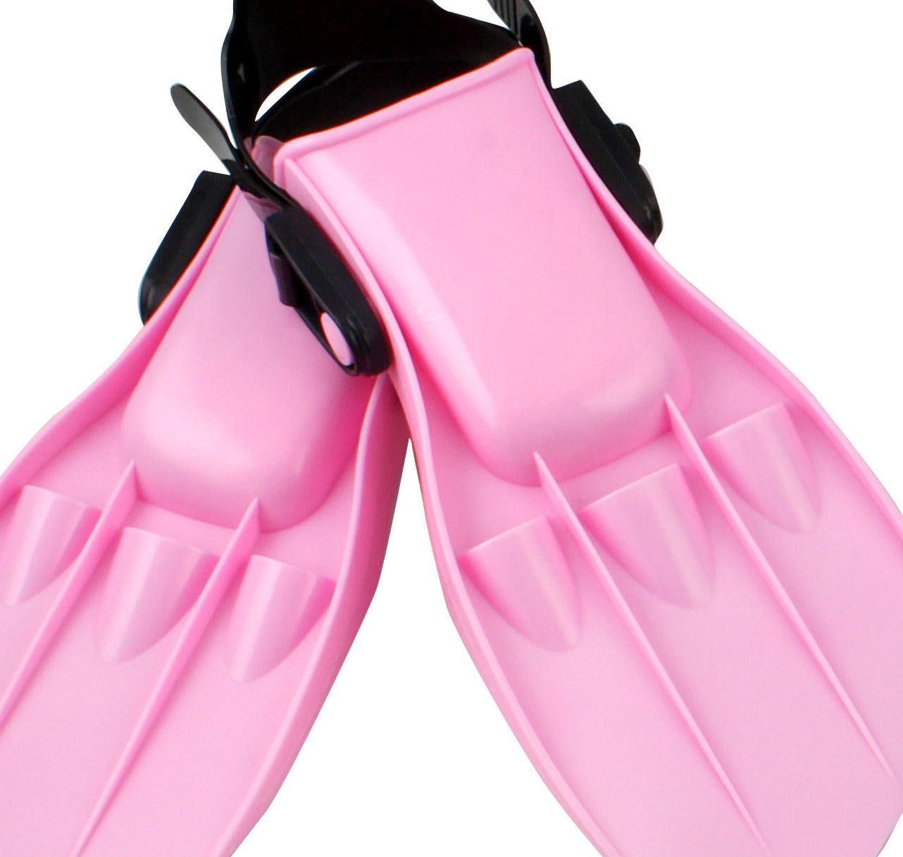 AirTime™ Adjustable Kids Swimming Fins 52x9cm - Pink, Blue or Black