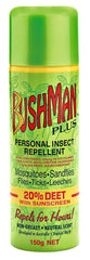 BUSHMAN PLUS AEROSOL 20% DEET WITH SUNSCREEN 150GRM