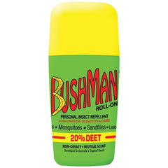 BUSHMAN PLUS ROLL ON 20% DEET 65GRM