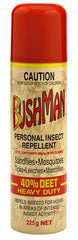 BUSHMAN ULTRA AEROSOL 40% DEET 225GRM