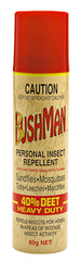 BUSHMAN ULTRA AEROSOL 40% DEET 60GRM