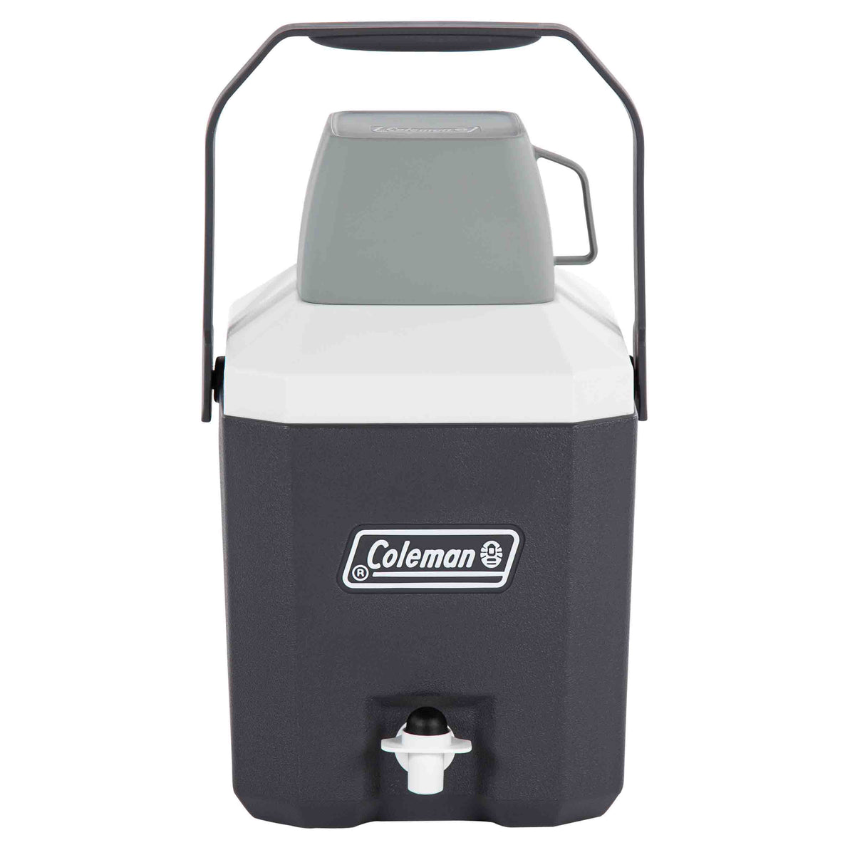 Coleman™ Extreme Cooler Jug 5.5L Grey with Carry Handle Drinking Cup Cap and Tap