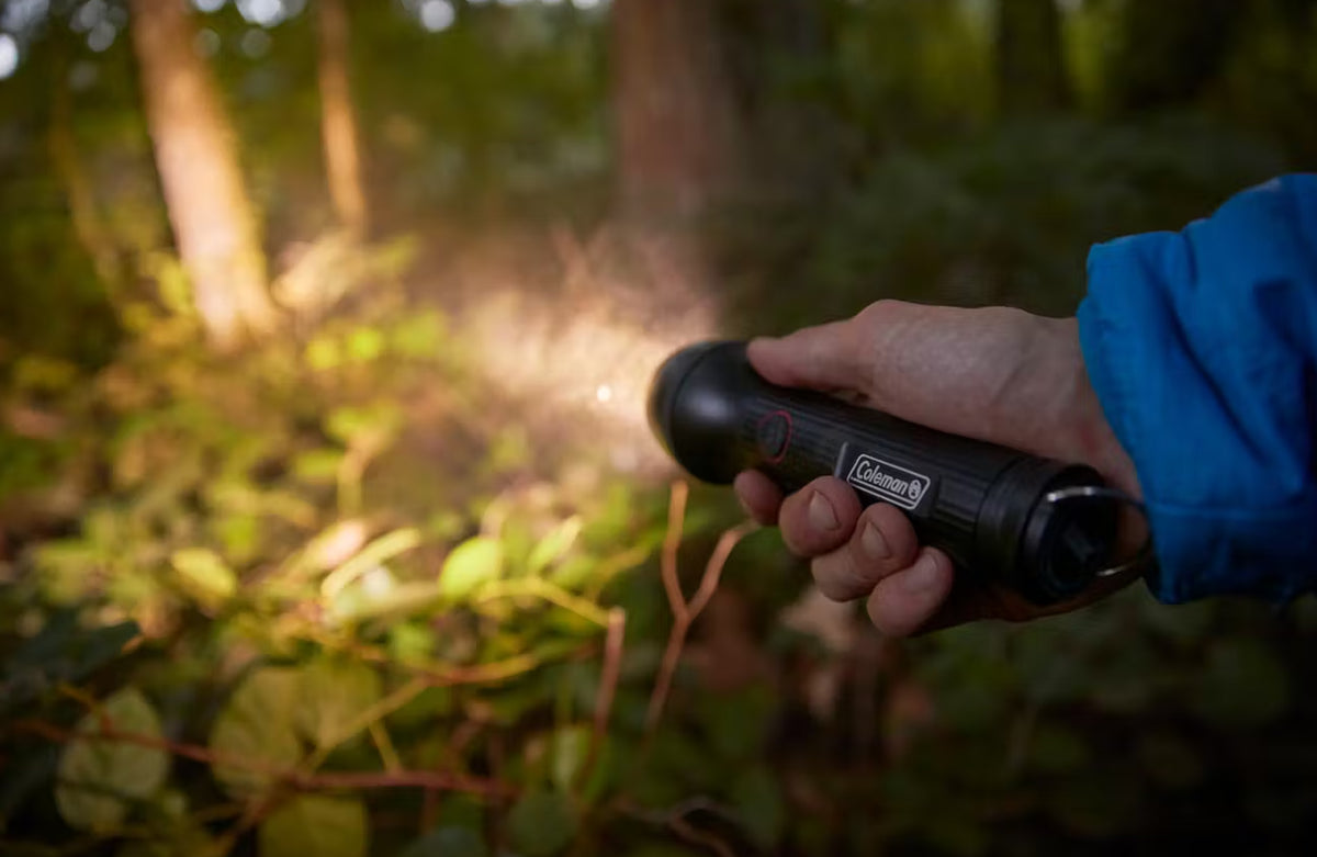 Coleman™ Rechargeable Classic 1500L LED Flashlight, Lightweight, Durable, Water Resistant