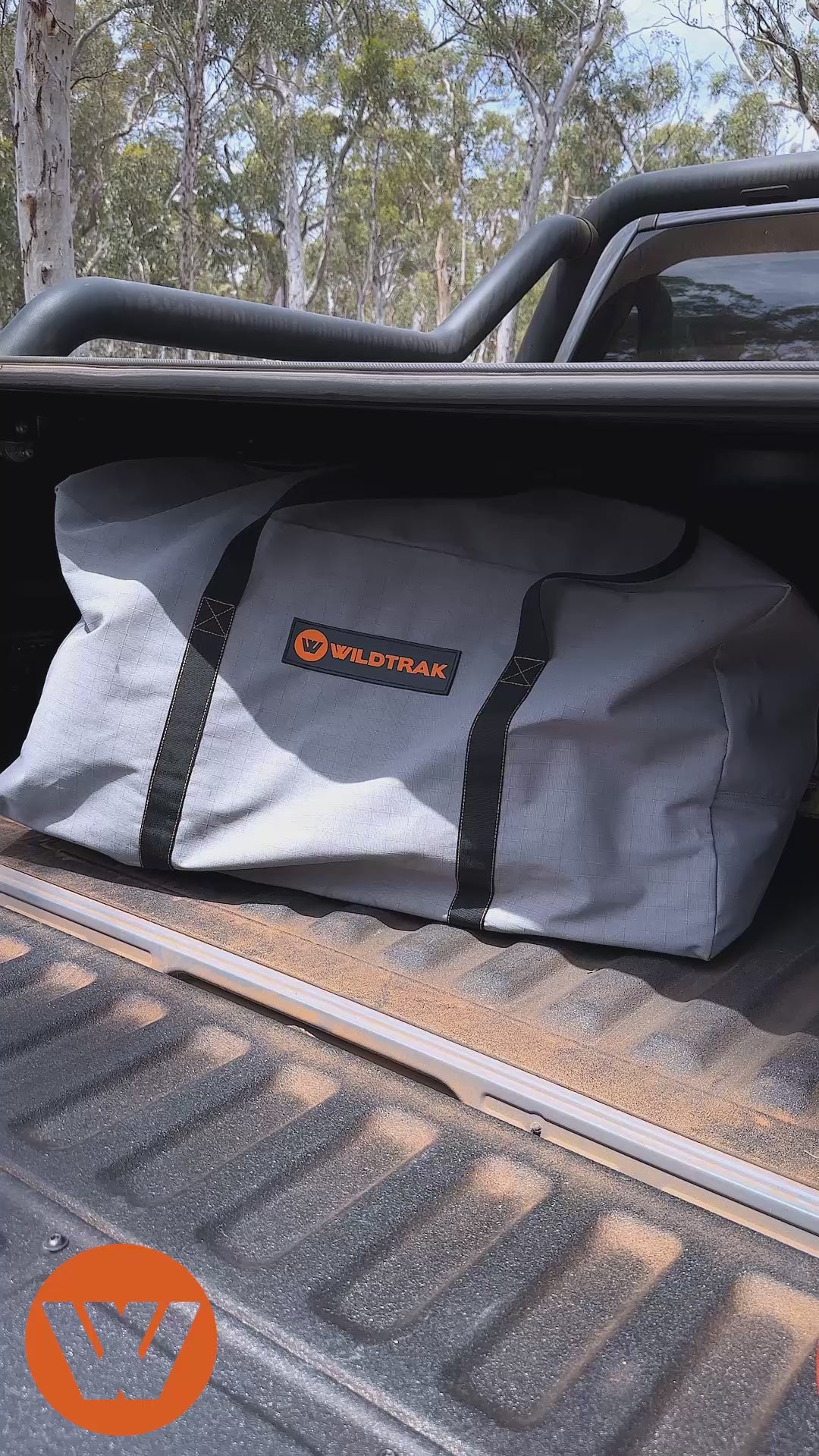 LARGE CANVAS DUFFLE BAG - 400GSM RIPSTOP CANVAS