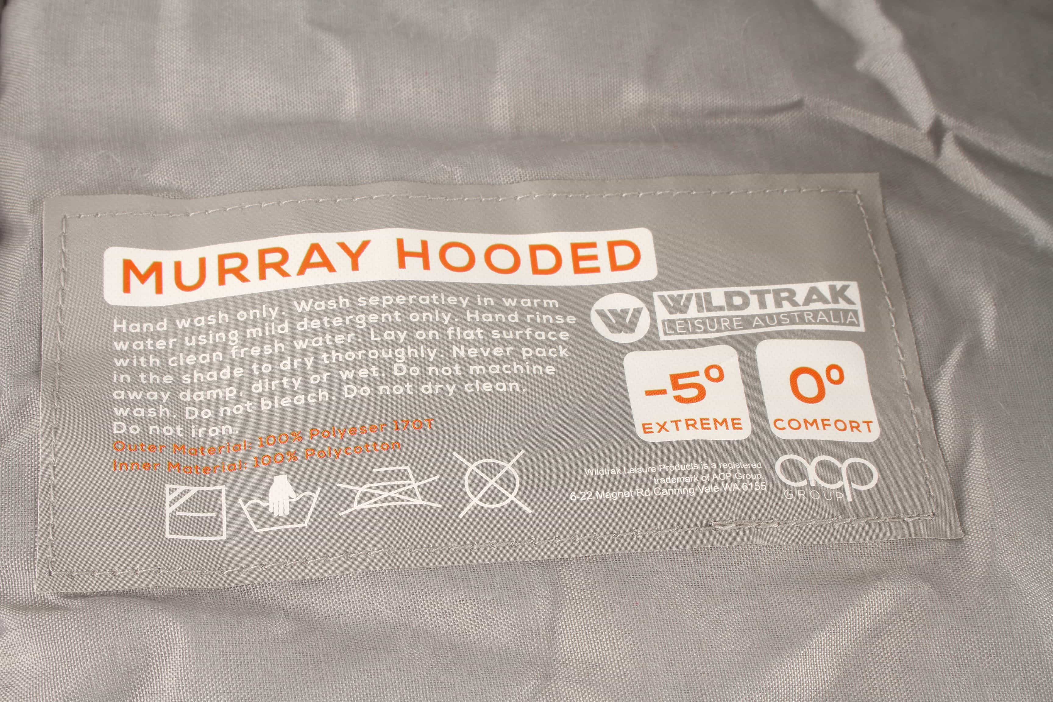 Murray Hooded Sleeping Bag 