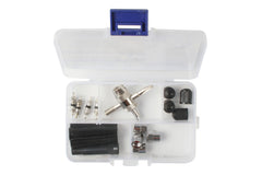 18 PIECE TYRE VALVE KIT WITH CARRY CASE